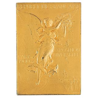 Paris 1900 Olympics Gilt Silver Winner&#39;s Medal
