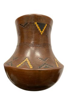 LORRAINE WILLIAMS Navajo Pottery Vase