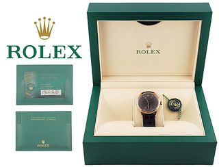 Rolex Cellini Dual Time (50525) Unworn  Complete Set  