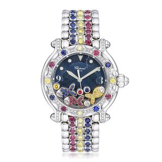 Chopard Happy Sport Happy Fish in Steel with Box