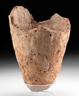 Exhibited Egyptian Old Kingdom Terracotta Bread Mold