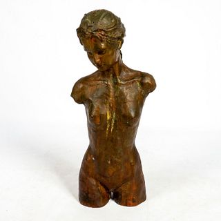Lina Binkele (Colombian, b. 1957), Bronze Sculpture, Nude