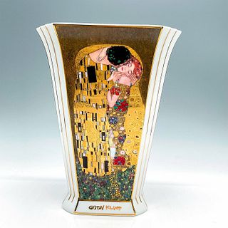 Goebel Porcelain Vase, Gustav Klimt The Kiss