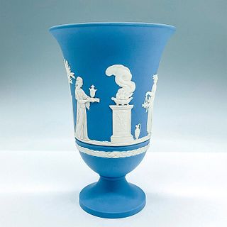 Wedgwood Jasperware Arcadian Vase, Venus and Cupid