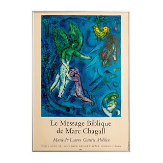 Marc Chagall (Russian/French, 1887-1985), Poster, Message Biblique
