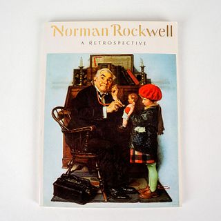 Paperback Art Book, Norman Rockwell: A Retrospective