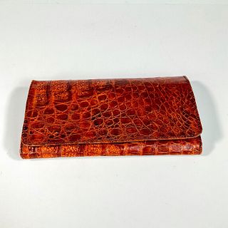 Okpta Brown Leather Clutch Wallet