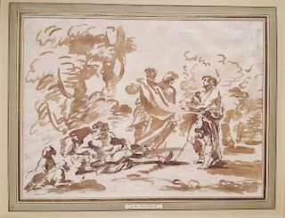 Giovanni Battista Tiepolo (1696-1770), attr. Old Master sketch