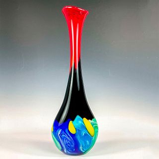 SDS Seapoot Group American Design Art Glass Vase