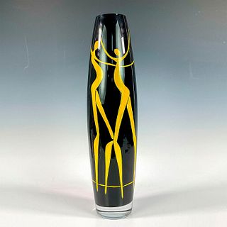 Sasaki Japanese Art Glass Vase
