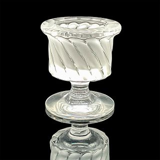 Lalique Crystal Candle Holder