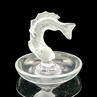 Lalique Crystal Fish Ring Tray