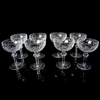 8pc Waterford Crystal Powerscourt Champagne Glassware
