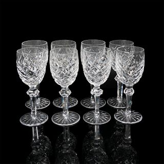 8pc Waterford Crystal Powerscourt Sherry Glassware