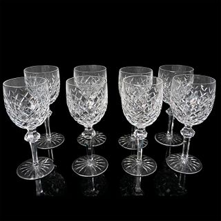 8pc Waterford Crystal Powerscourt Water Goblets