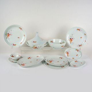 10pc Georges Boyer Limoges Porcelain Serveware Set