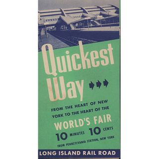 Long Island Rail Road Worlds Fair Advertisement