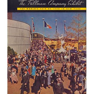 The Pullman Company Exhibit 1940â€™s Worlds Fair Catalog