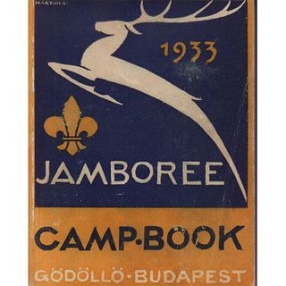 Vintage Jamboree Camp Book, Godollo , Budapest, Boyscouts