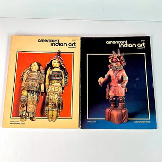 2 Volume Softcover Catalogs, American Indian Art Magazine