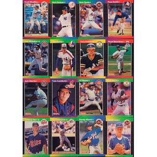 175pc 1989 Donruss Baseball Trading Cards