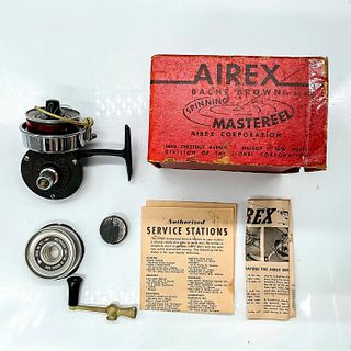 Bache Brown Airex Master Reel with Box and Papers