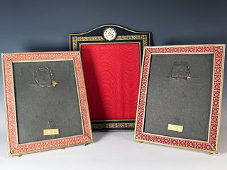 THREE VINTAGE PICTURE FRAMES