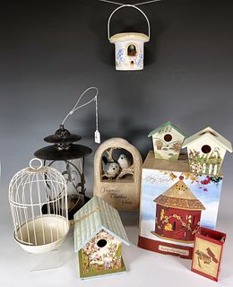 BIRD AND BUTTERFLY HOUSES AND CAGES
