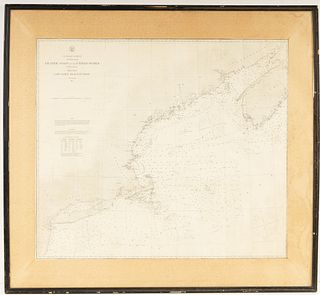 1864 Map Of Atlantic Coast US Page 1