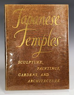 JAPANESE TEMPLES ART BOOK ABRAMS 1964