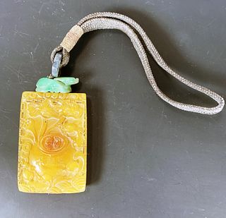 CARVED PENDANT