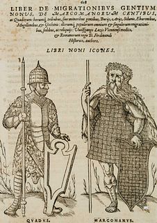 W. LAZIUS (1514-1565), Visigoths and Romans, Woodcut