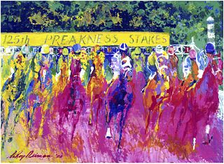 LeRoy Neiman - 125th Preakness Stakes
