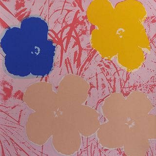 Andy Warhol- Silk Screen "Flowers 11.70"