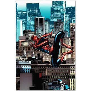 Marvel Comics "Amazing Spider-Man #666" Numbered Limited Edition Giclee on Canvas by Stefano Caselli. with COA.