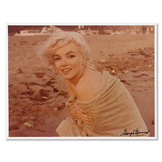 George Barris (1922-2016), "Marilyn Monroe: The Last Shoot" Photograph Printed from the Original Negative, Hand Signed with Letter of Authenticity