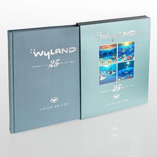 Wyland: 25 Years at Sea (2006) Limited Edition Collector's Fine Art Book by John Yow, with Preface by World-Renowned Artist Wyland. With Numbered, Han