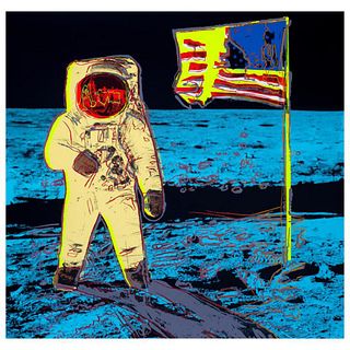 Andy Warhol "Moonwalk" Limited Edition Silk Screen Print from Sunday B Morning.