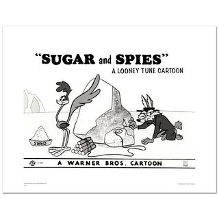 Sugar and Spies Limited Edition Giclee from Warner Bros., Numbered with Hologram Seal and Certificate of Authenticity.