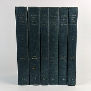 [OCCULT, THEOSOPHY] H. P. Blavatsky: The Secret Doctrine (6 Volumes)