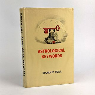 [OCCULT] SIGNED Manly P. Hall: Astrological Keywords