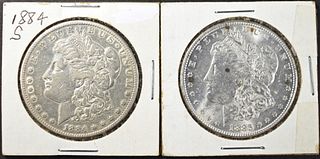 1884-S ,85 MORGAN DOLLARS CIR