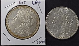 1887,89 MORGAN DOLLARS AU