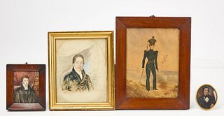 Four Portraits of Gentlemen