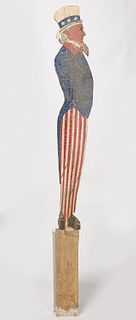 Carved and Painted Uncle Sam