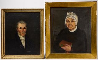 Two Portrait Paintings