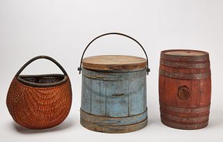 Coca-Cola Barrel, Firkin, and Basket