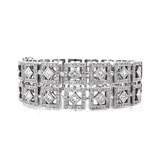 Diamond Bangle Bracelet 3.09 total cts.