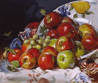 The Apple Painting by Thomas Torak, Pawlet, VT