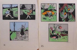 Audrey Skaling: Fantasy Book illustrations